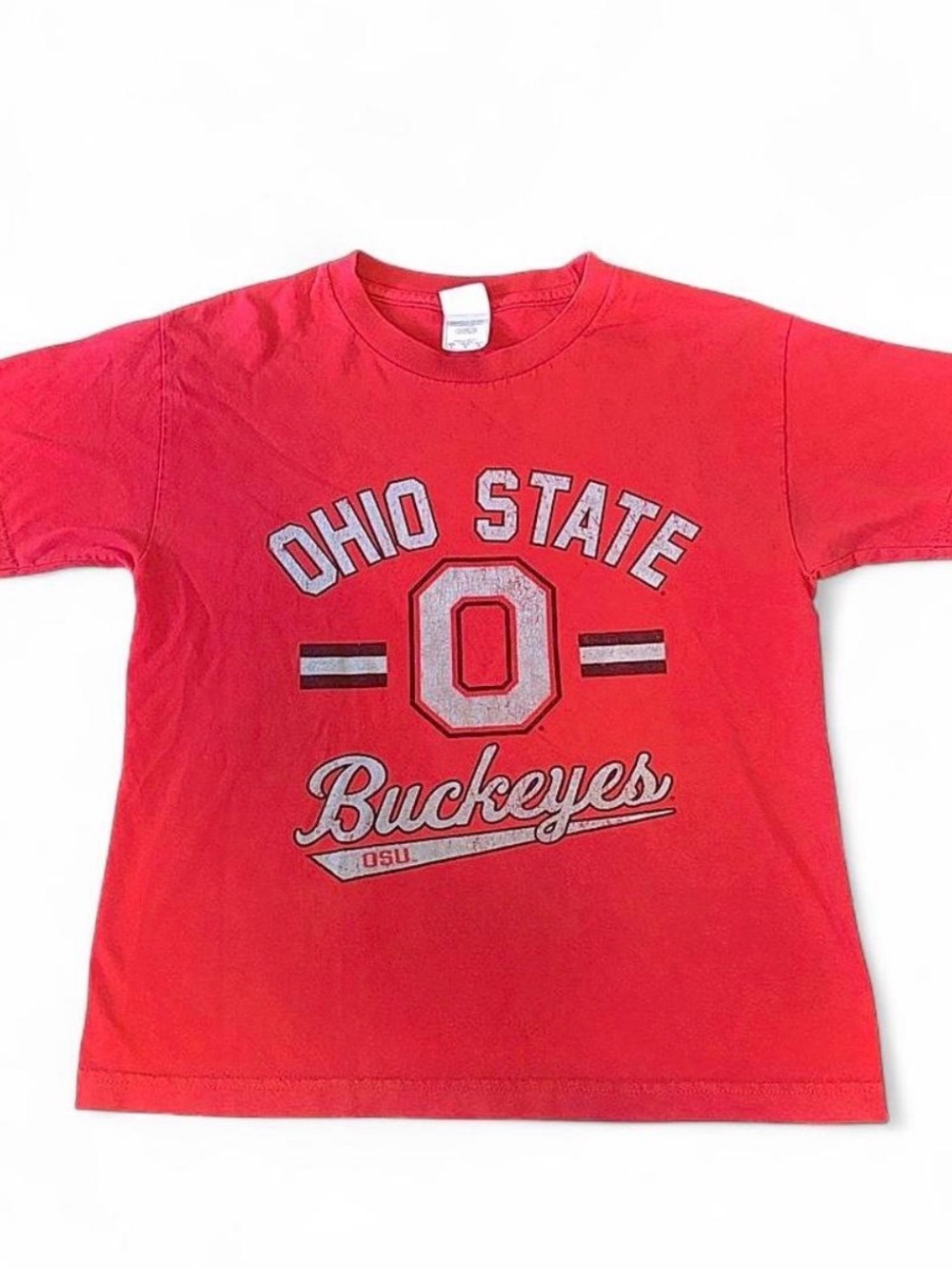 Vintage Red OSU T-Shirt with Logo